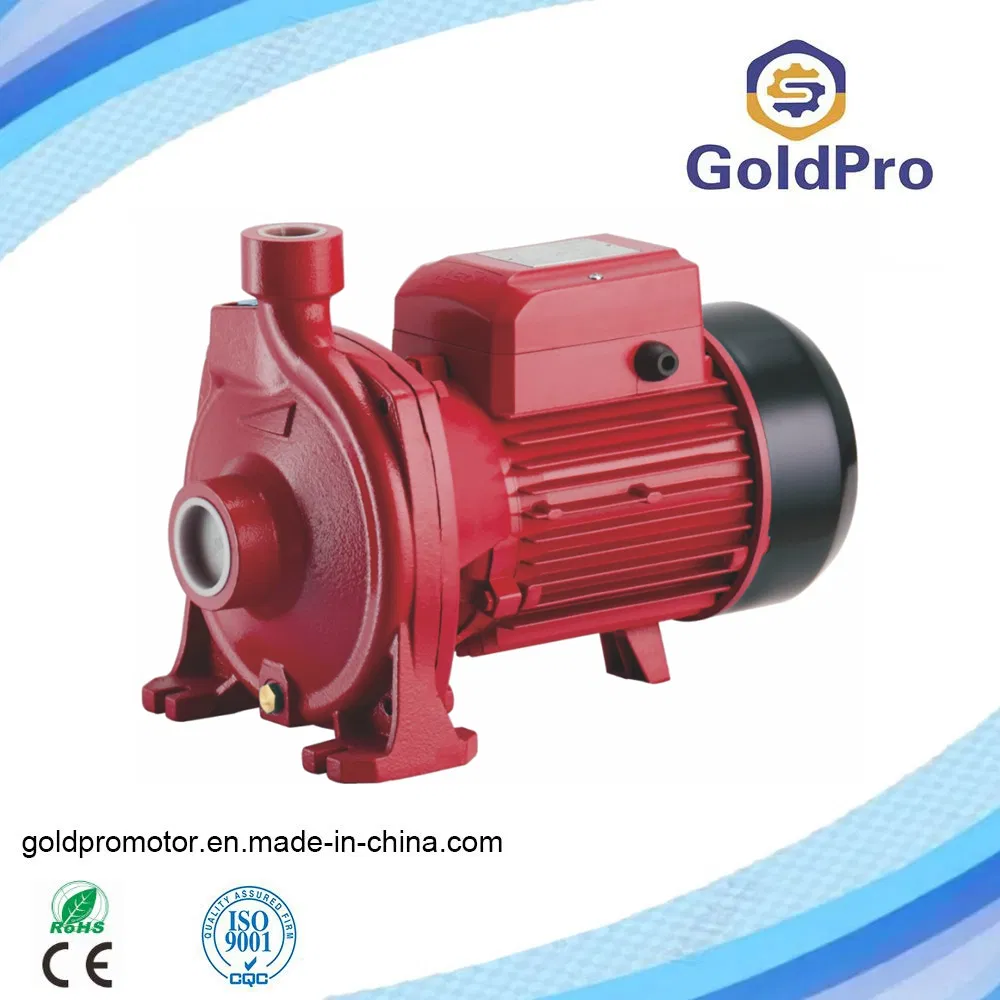 Cpm158 1HP Bomba centrífuga pequeña Hogar Mhf Cuerpo de hierro de alta presión Flujo grande Alambre de cobre Superficie eléctrica Tierra Hogar Industrial Bomba de agua limpia para jardín